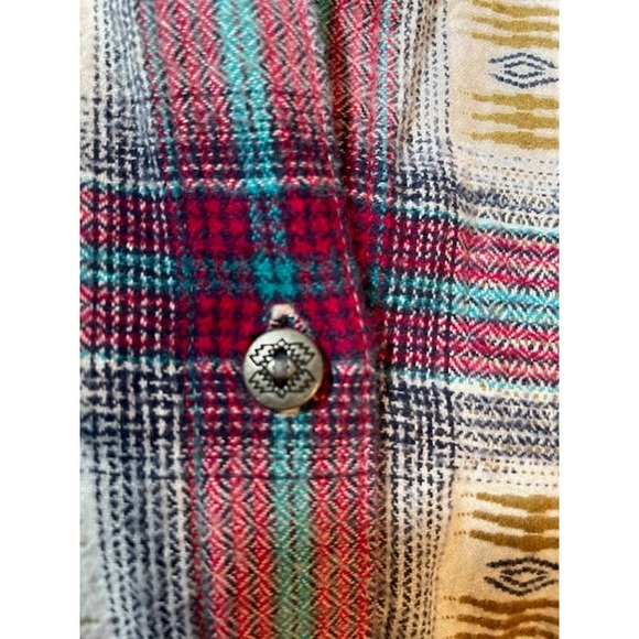 Ariat Women Size‎ Large Western Shirt 100% Cotton Flannel - Picture 3 of 7